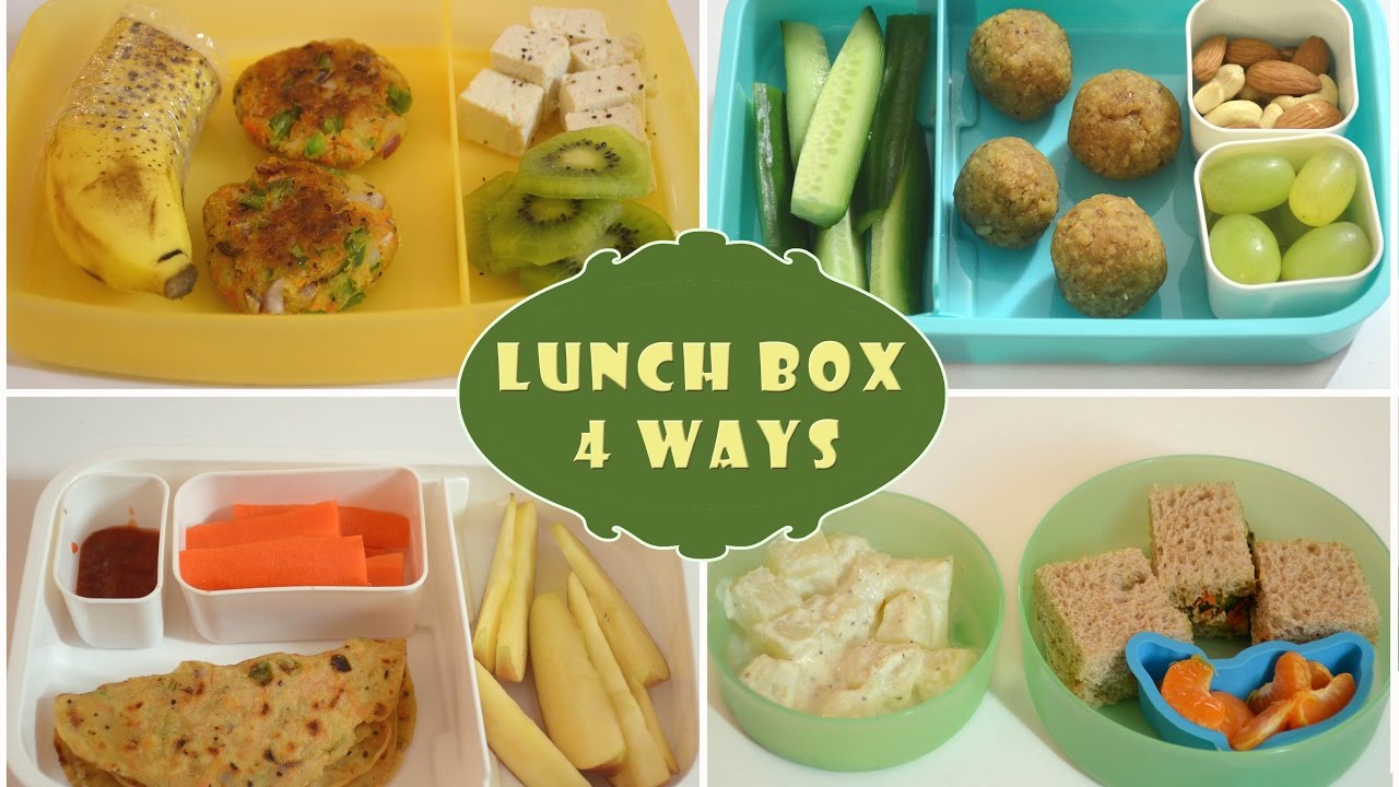 4 Healthy Lunch Box Recipes For School Kids