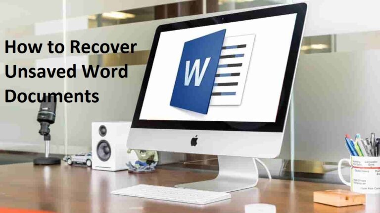 How to Recover Unsaved, Lost, Deleted Word Document Mac