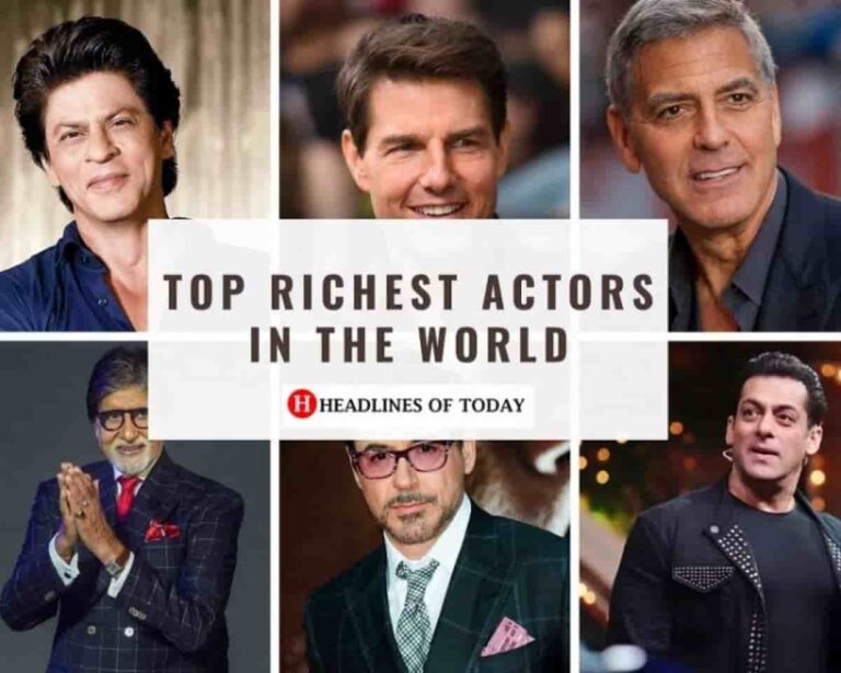 The 20 Richest Actors in the World