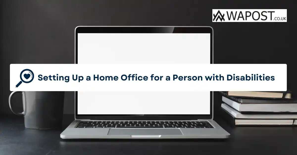 Home Office for a Person with Disabilities